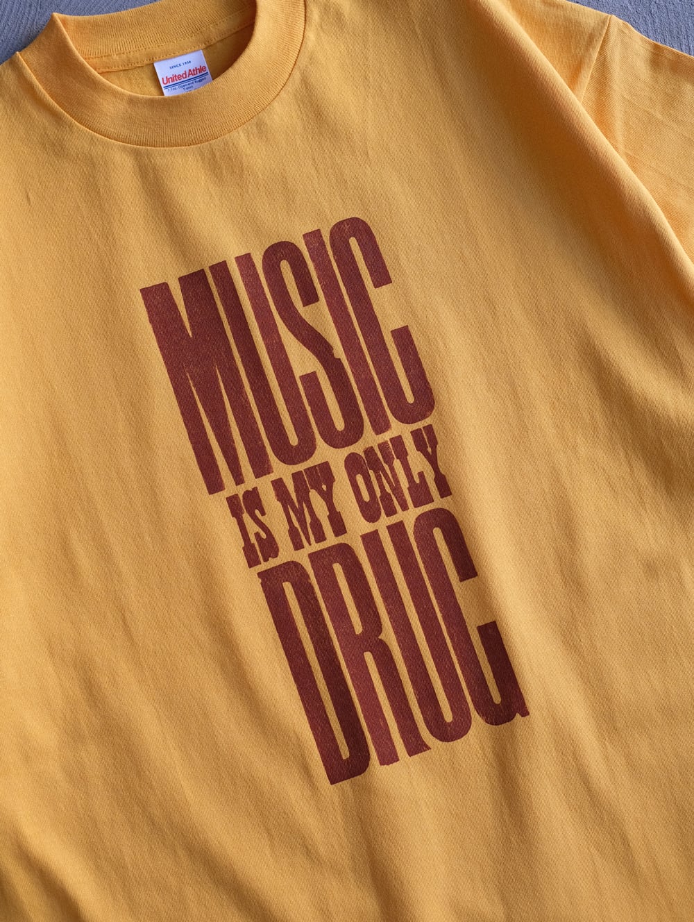 MUSIC IS MY ONLY DRUG