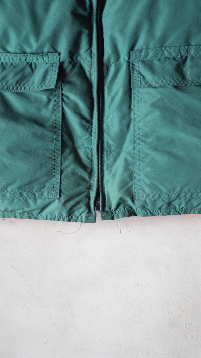 "Frost Line" '80s vintage Reversible padded vest