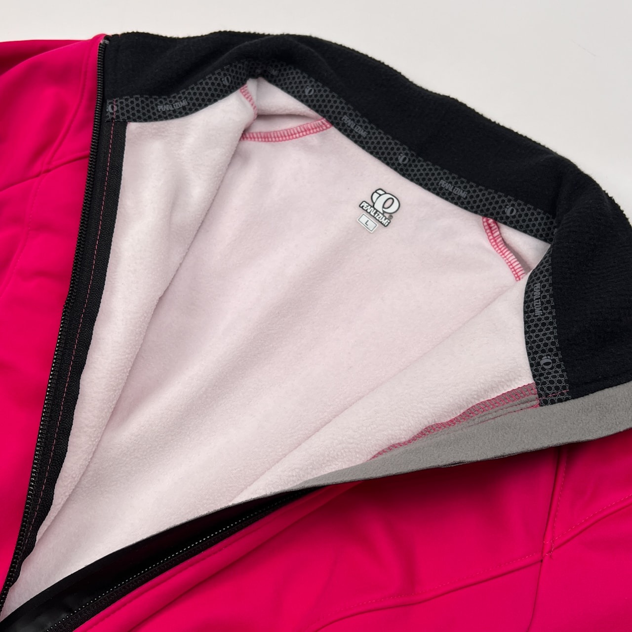 PEARL iZUMi パールイズミ 長袖 サイクル ジャージ サイズ L /ピンク/裏起毛