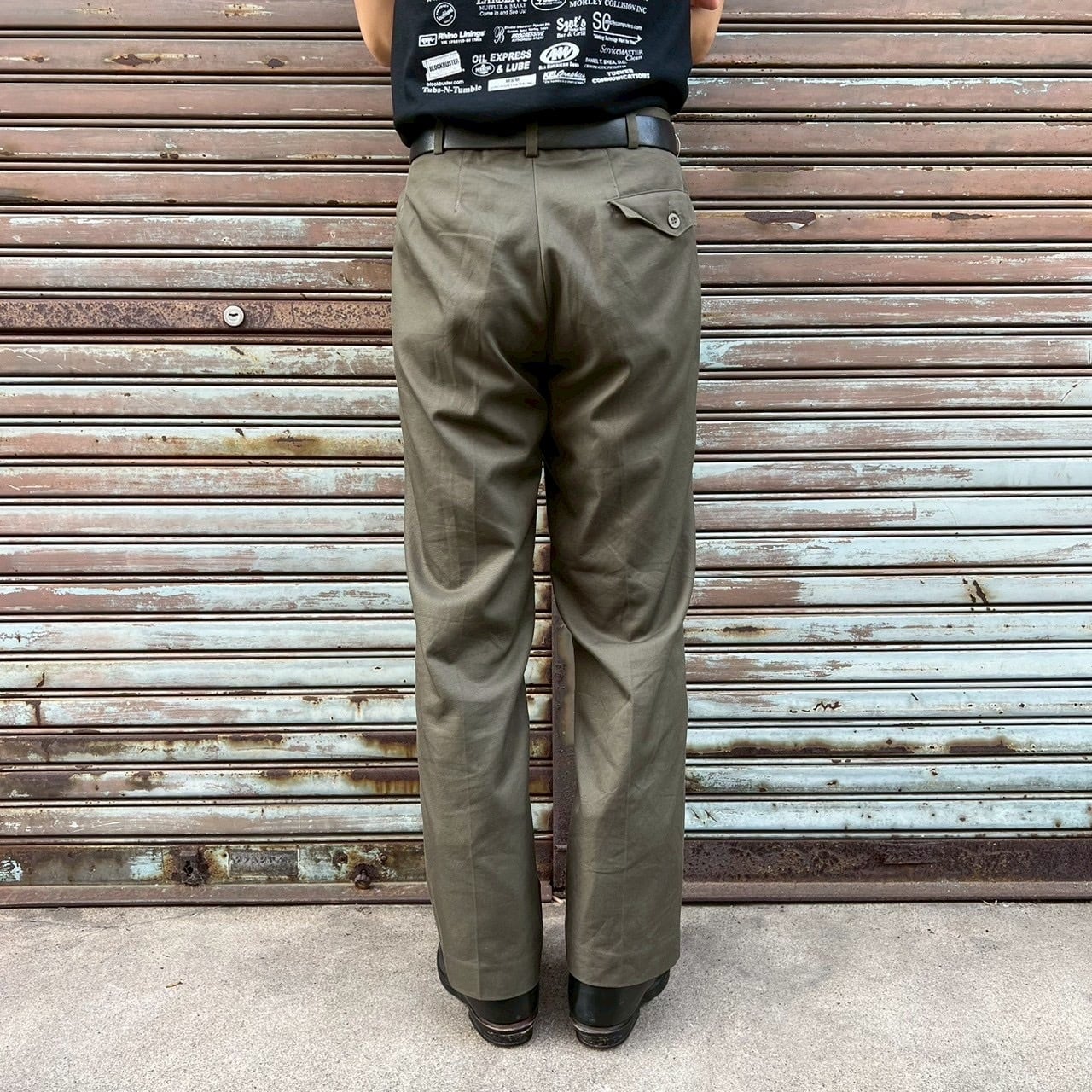 80s ユーゴスラビア軍 実物 セレモニーパンツ スラックス M W84cm