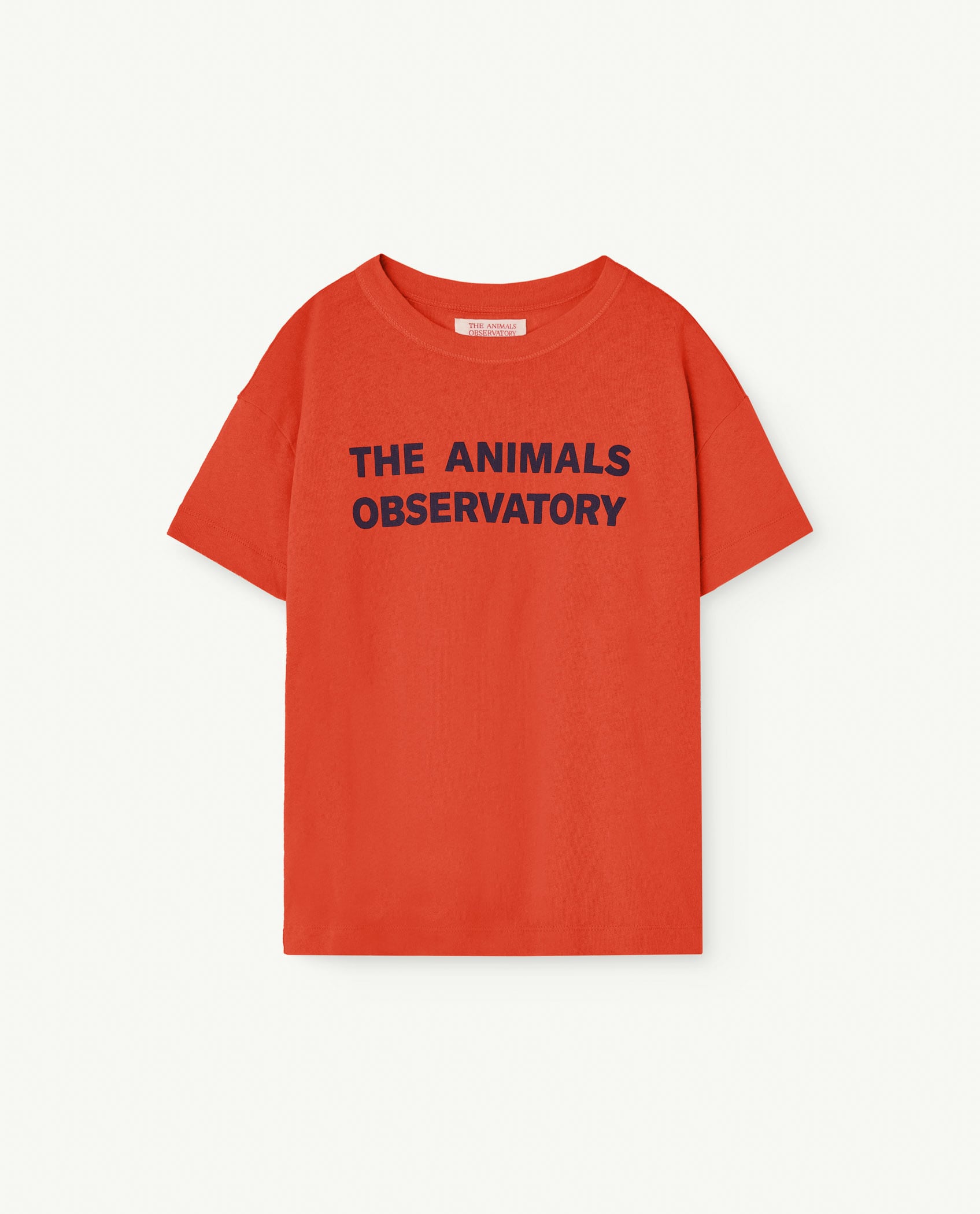 【23AW】BASIC the animals observatory ( TAO ) JERSEY TOPS ORION red Tシャツ　ロゴ |  kobito de punch/コビトデパンチ