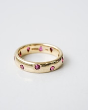 〈Tiffany&co〉Ruby Ring YG750