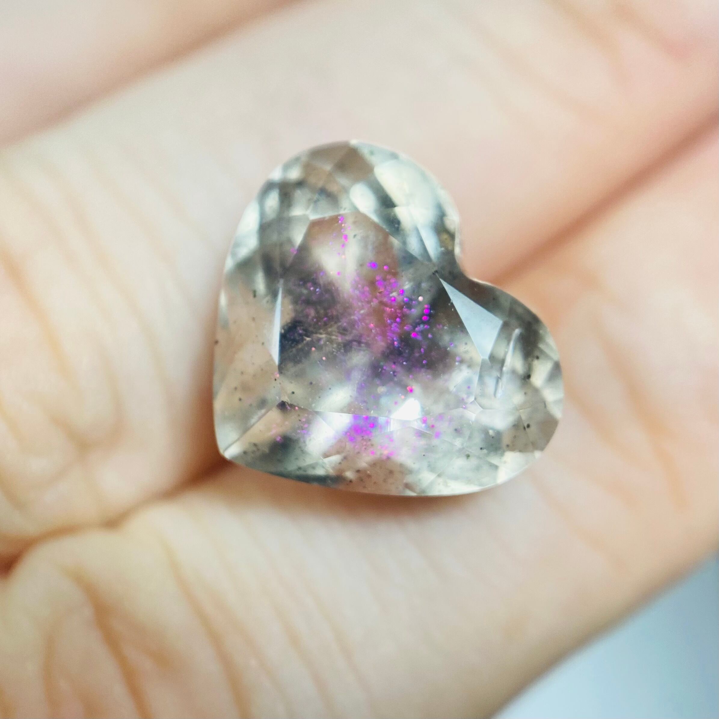 ラブリーすぎるピンクファイヤークオーツ