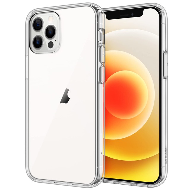 JETech iPhone 12/12 Pro用 ケース 黄ばみ防止 (クリア)