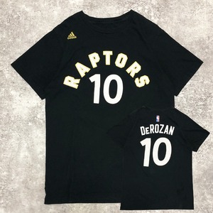 デマー・デローザン ラプターズ ナンバリングTシャツ adidas