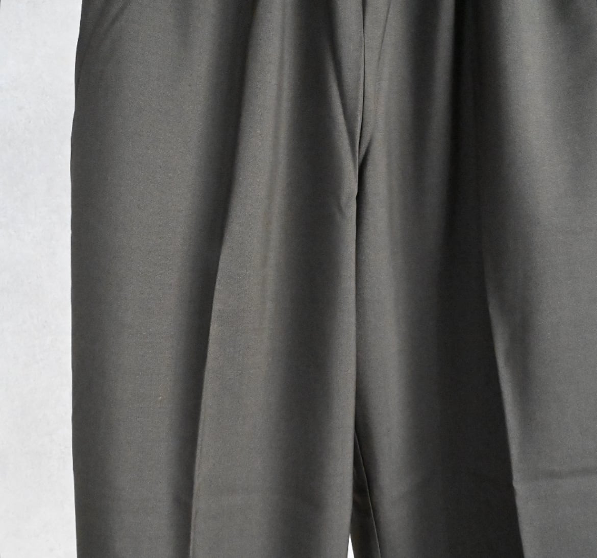 25AW》【MANUAL ALPHABET】CORDURA/WOOL EASY WIDE PANT マニュアル