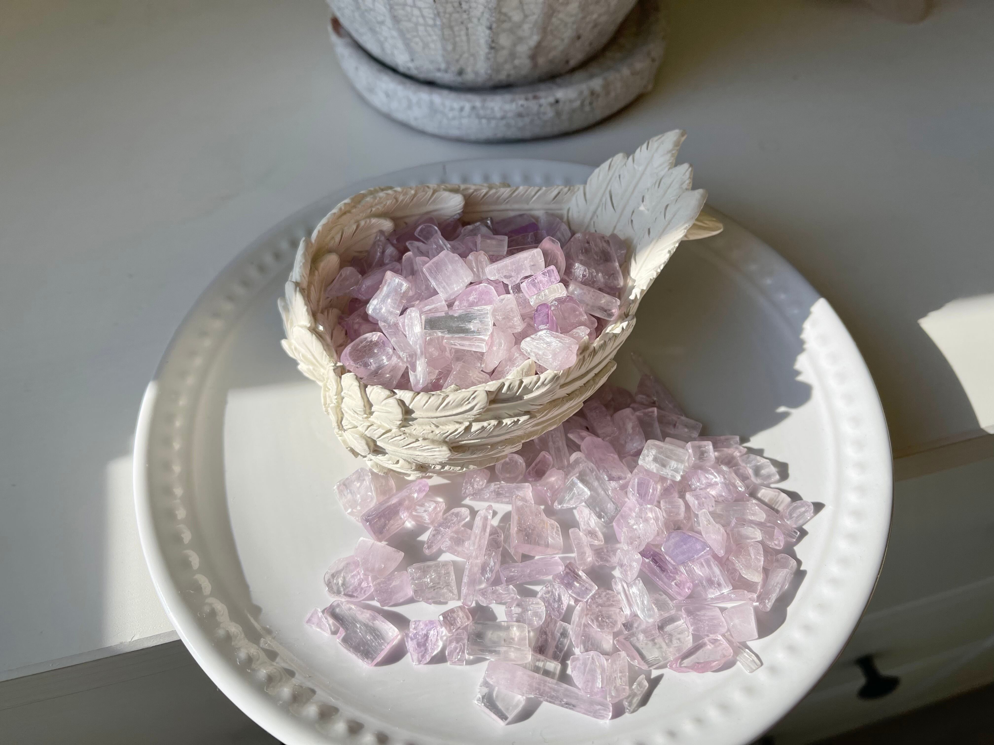 Kunzite chips / クンツァイト細石　50g
