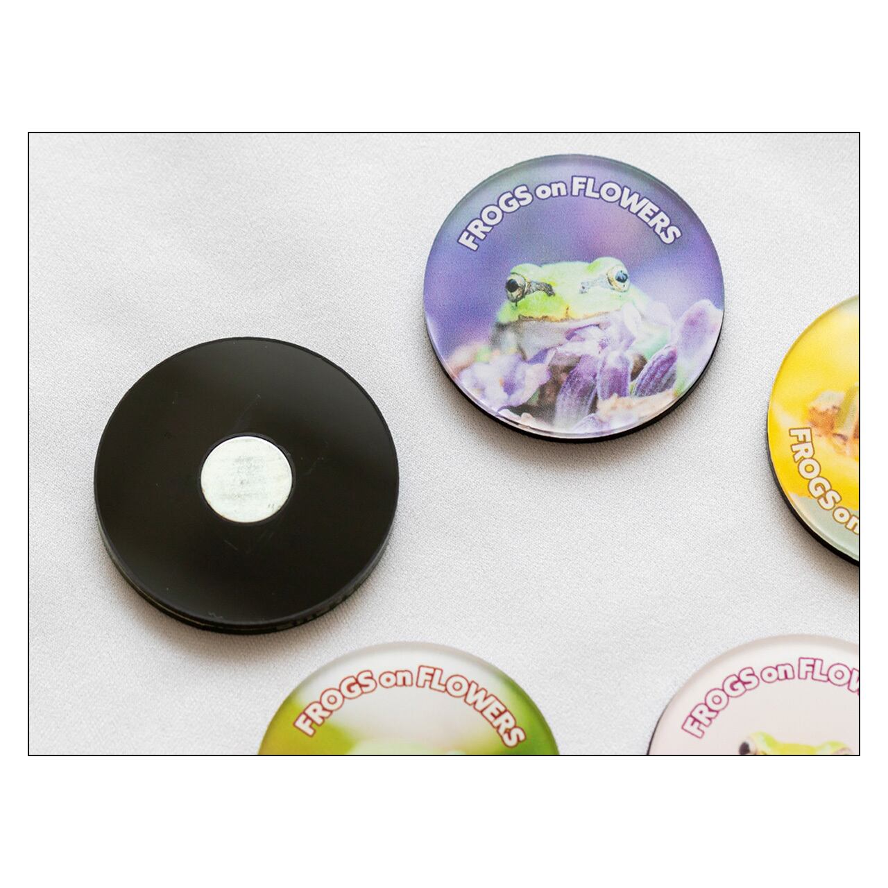 FROGS on FLOWERS アクリルマグネット 5種セット | FROGS on FLOWERS