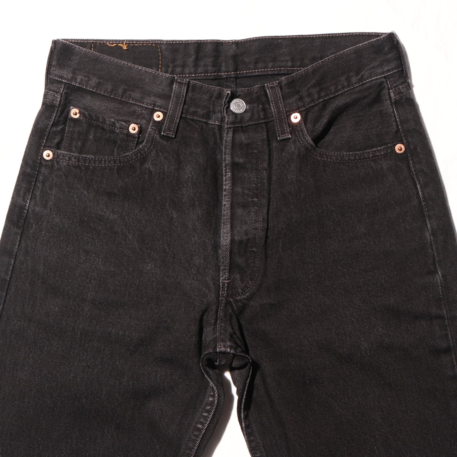 極美品 29×30 Levi's 501 USA 96年 サルファーブラック デニムパンツ