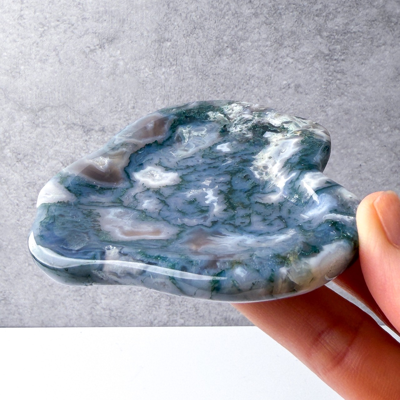 モスアゲート プレート ＊ Moss Agate ＊ 天然石
