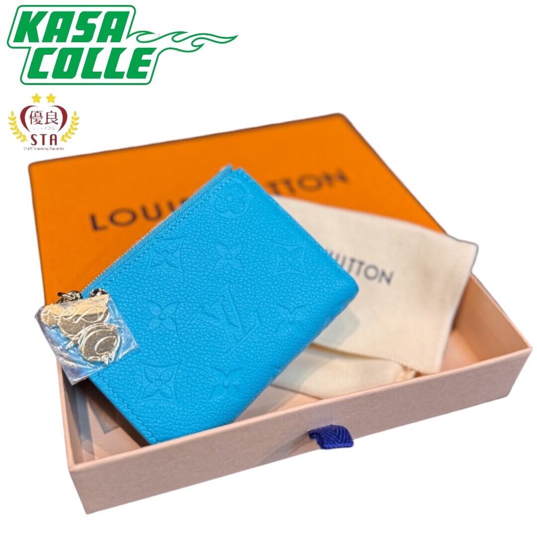 ルイヴィトン×村上隆 ポルトフォイユ•リサ カビラブルー ルイ