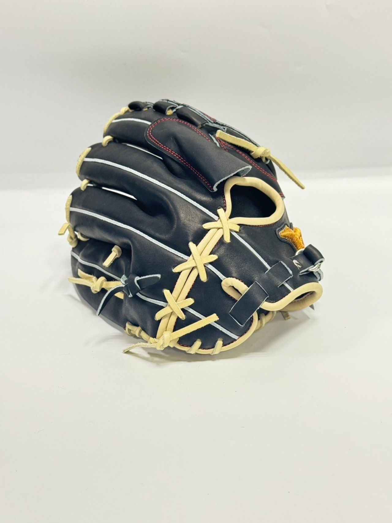 Mizuno Pro ミチイオリジナル　硬式仕様　右投げ用　石川モデル　ブラック×ブロンド・画像3