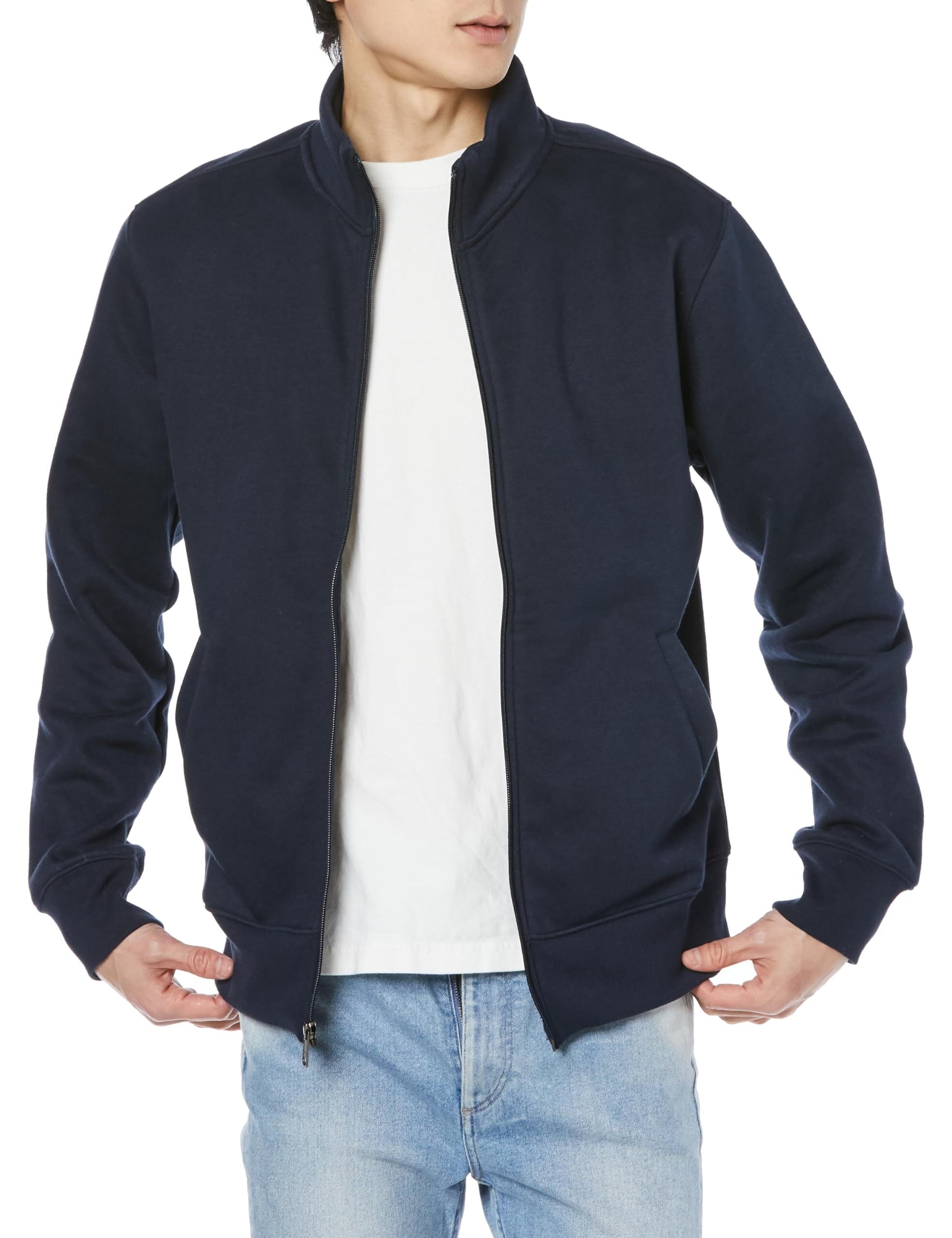50s~60s Unknown EMAR Zip Vintage Fade Full Zip Sweat Cardigan | PAY ID