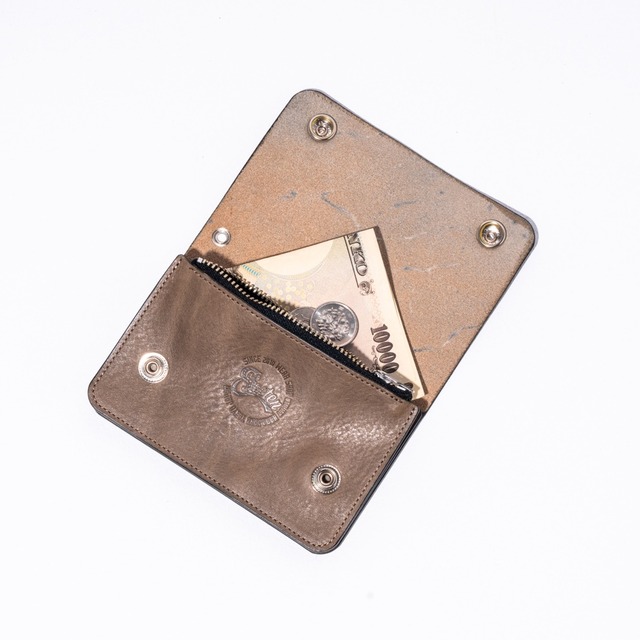 [22Summer] EFFECTEN(エフェクテン) L zip wallet with ring ver U