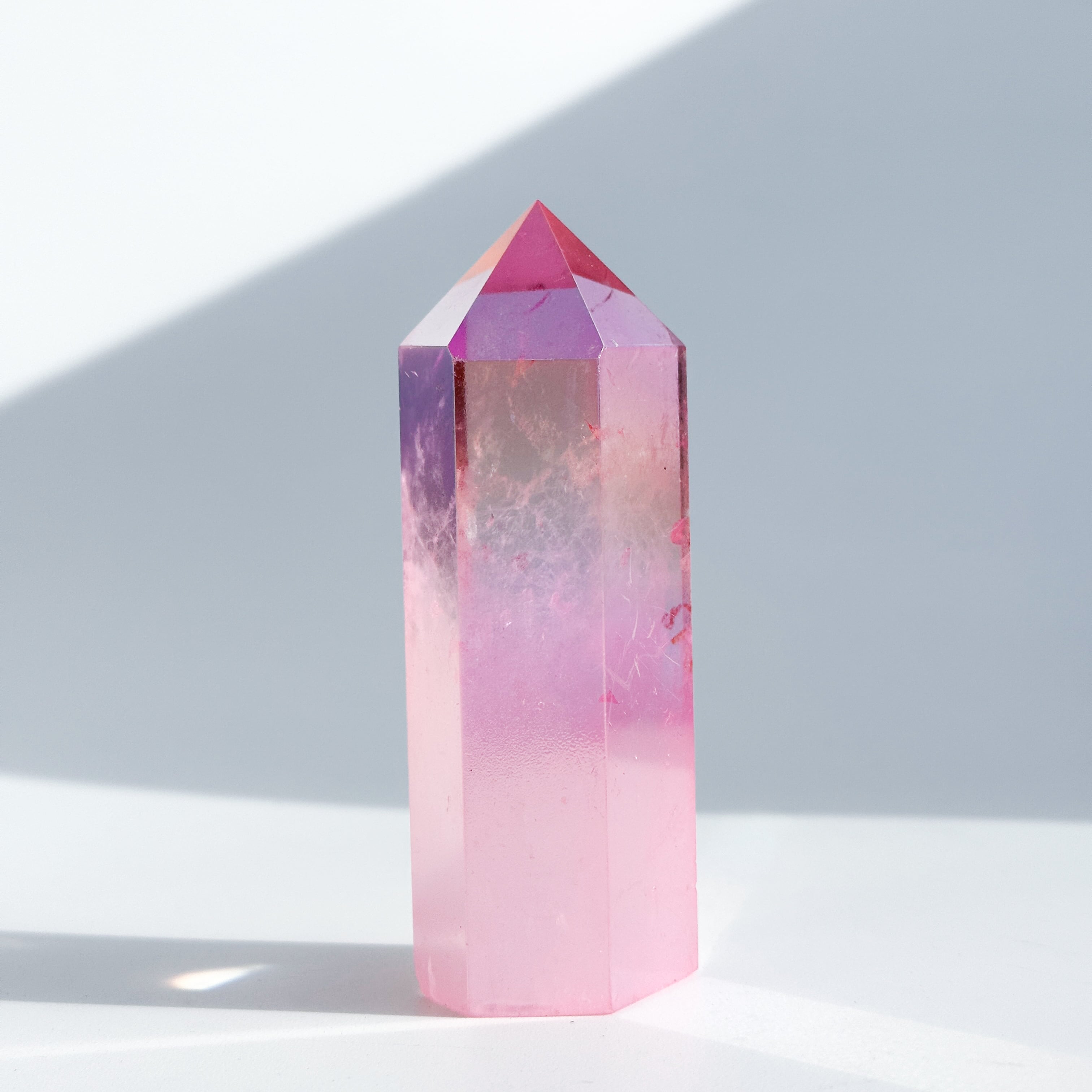ピンクオーラクォーツ タワー42◇ Pink Aura Quartz ◇天然石・鉱物