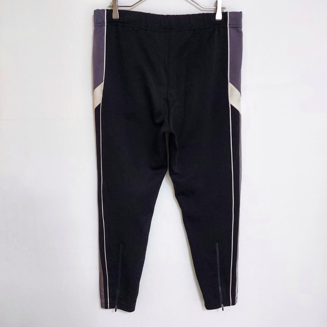 adidas アディダス デサント トラックパンツ 90s L ブラック 黒 白 | fuufu