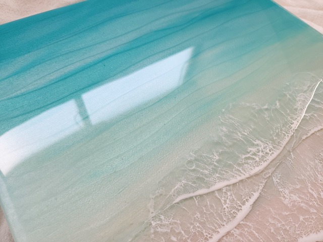 128.オーシャンレジンアート『Secret Beach』