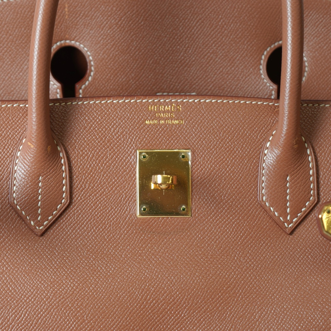 Hermès エルメス バーキン 40 ルトゥルネ クシュベル ゴールド ハンドバッグ ゴールド金具 ▢C：1999年