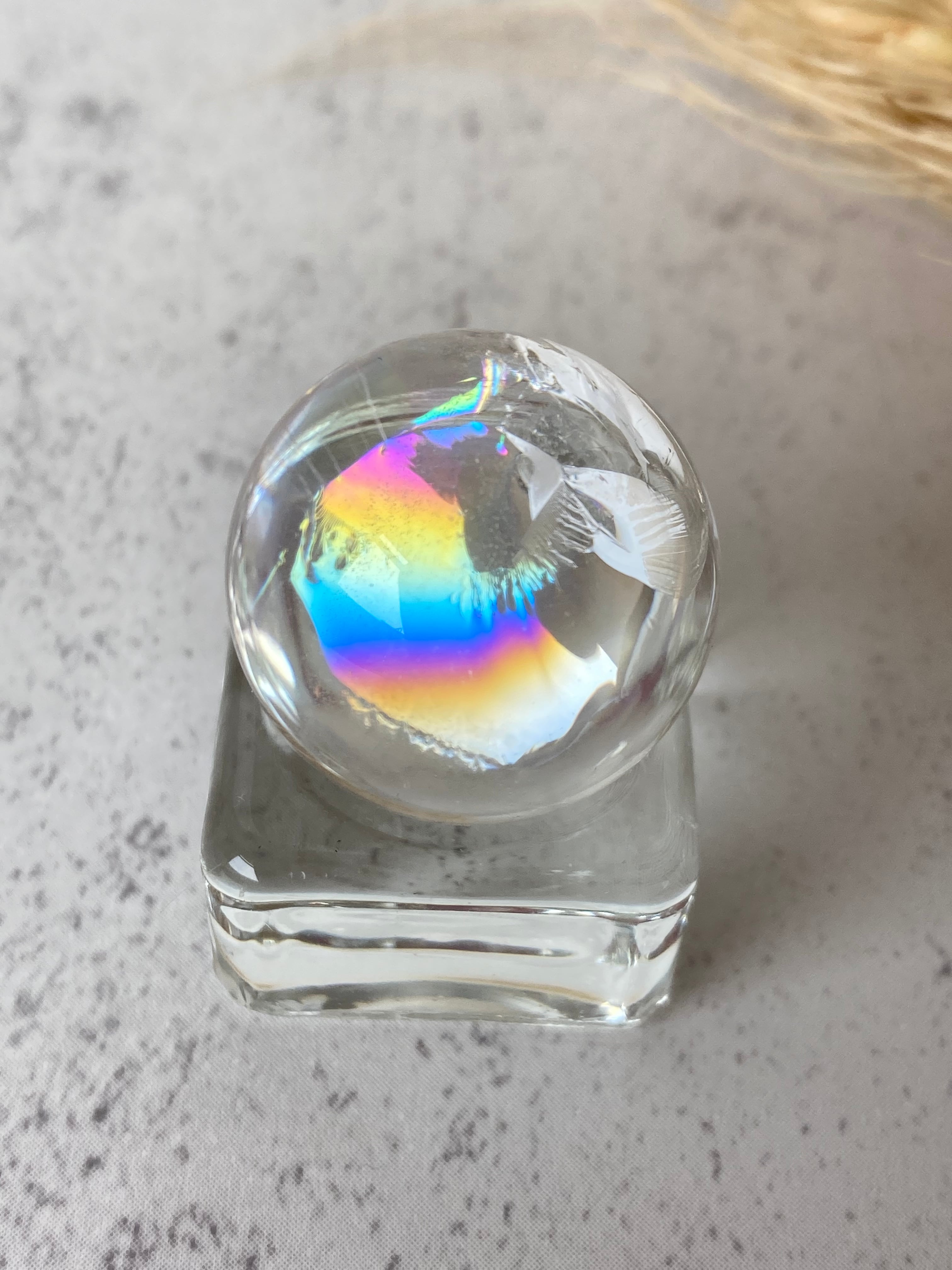 マダガスカル産 アイリスクォーツ 19.5g / レインボー / 虹入り水晶 / パワーストーン | Crystal Garden ✧Crystals  & Minerals Shop✧ powered by BASE