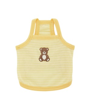 S.M.L/即納【Sallys】Roony bear top (Sunny Yellow)