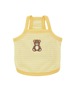 S.M.L/即納【Sallys】Roony bear top (Sunny Yellow)