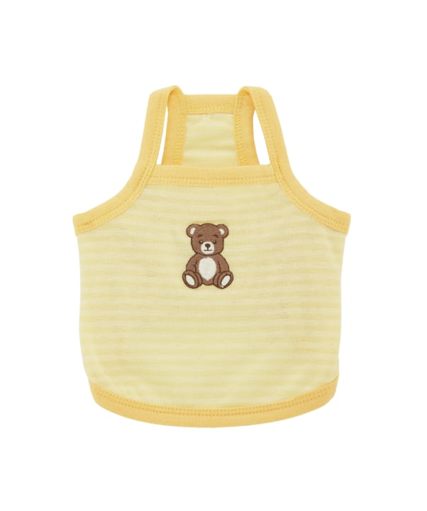 S.M.L/即納【Sallys】Roony bear top (Sunny Yellow)