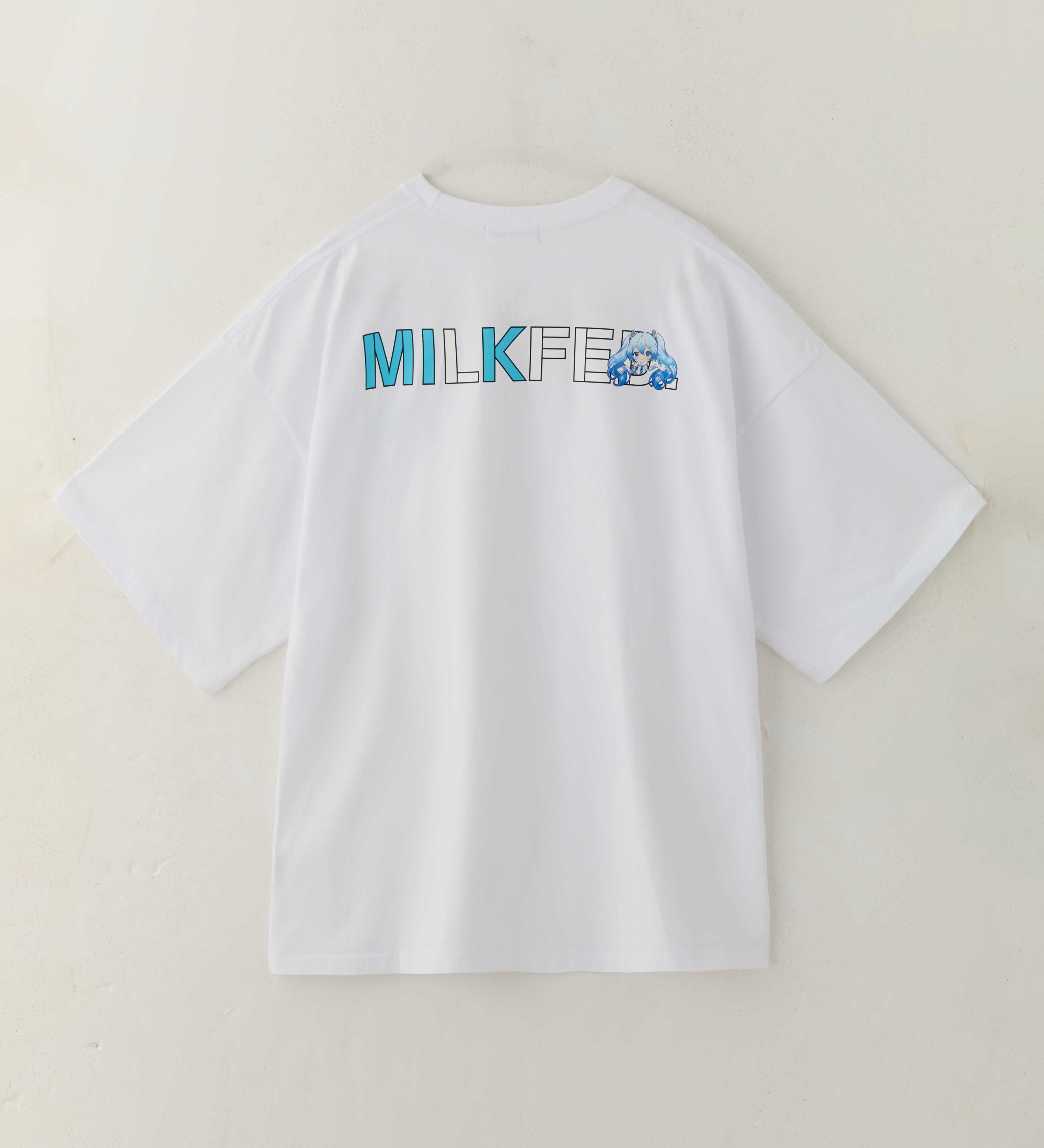 MILKFED.」×「雪ミク スカイタウン」オーバーサイズTシャツ | 雪ミク