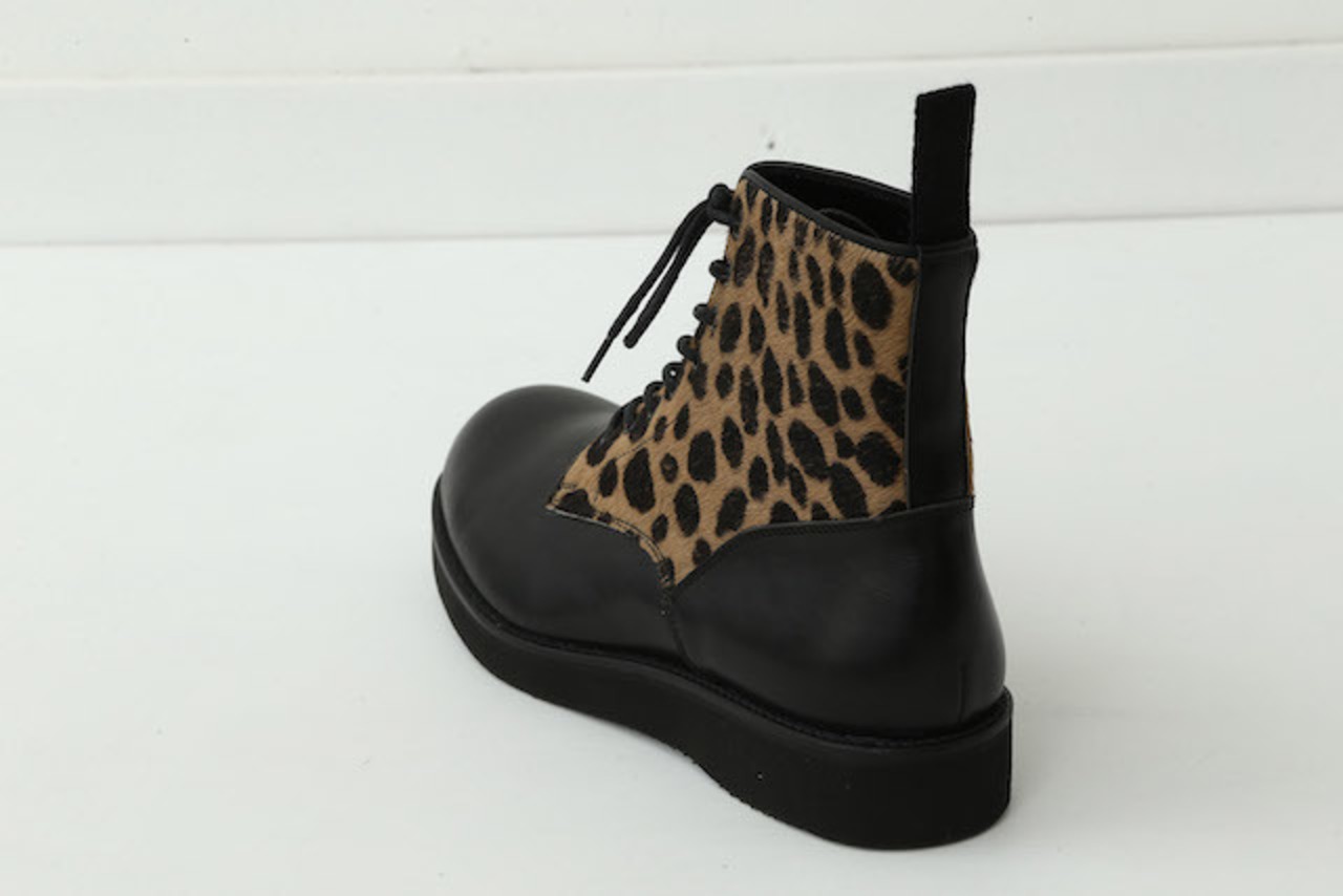 LACE UP BOOTS (WEDGE SOLE)