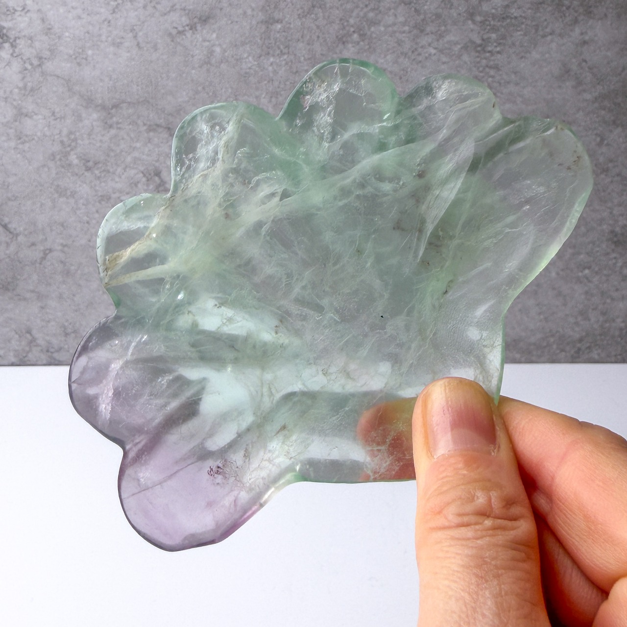 フローライト シェル プレート ＊ Fluorite ＊ 天然石