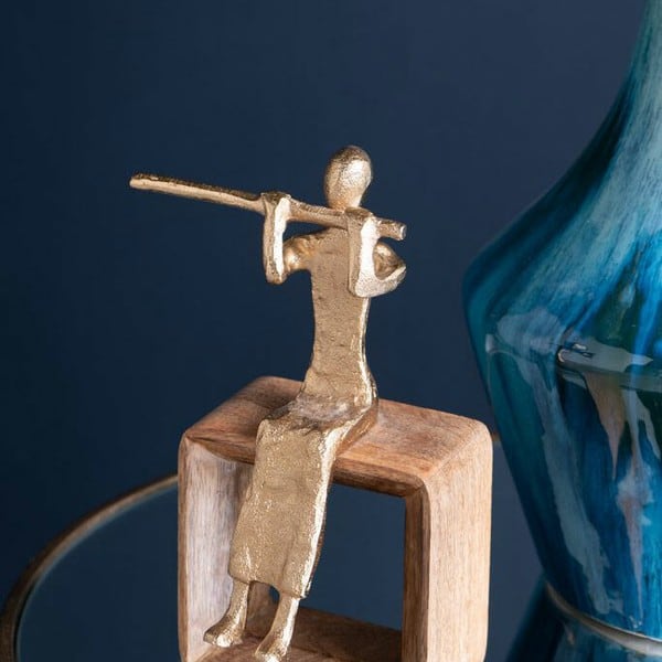 ミュージシャン オブジェ フルート AN-77759 / 家具・インテリア