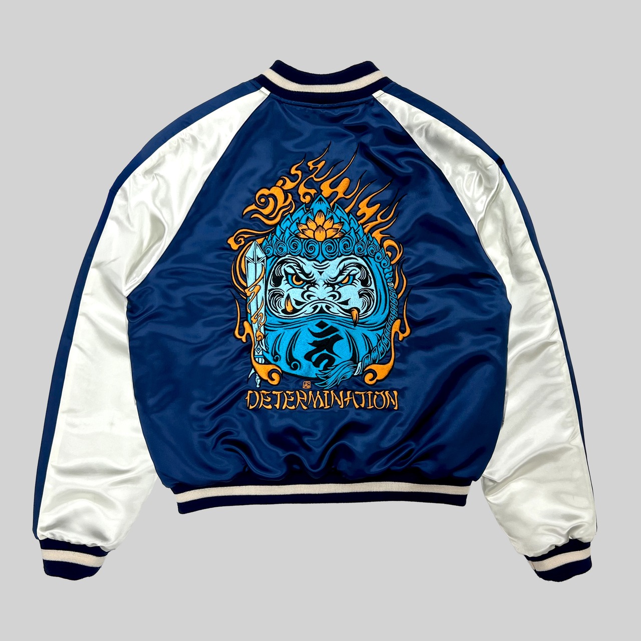 【受注生産】不動明王達磨 刺繍スカジャン Souvenir Jacket