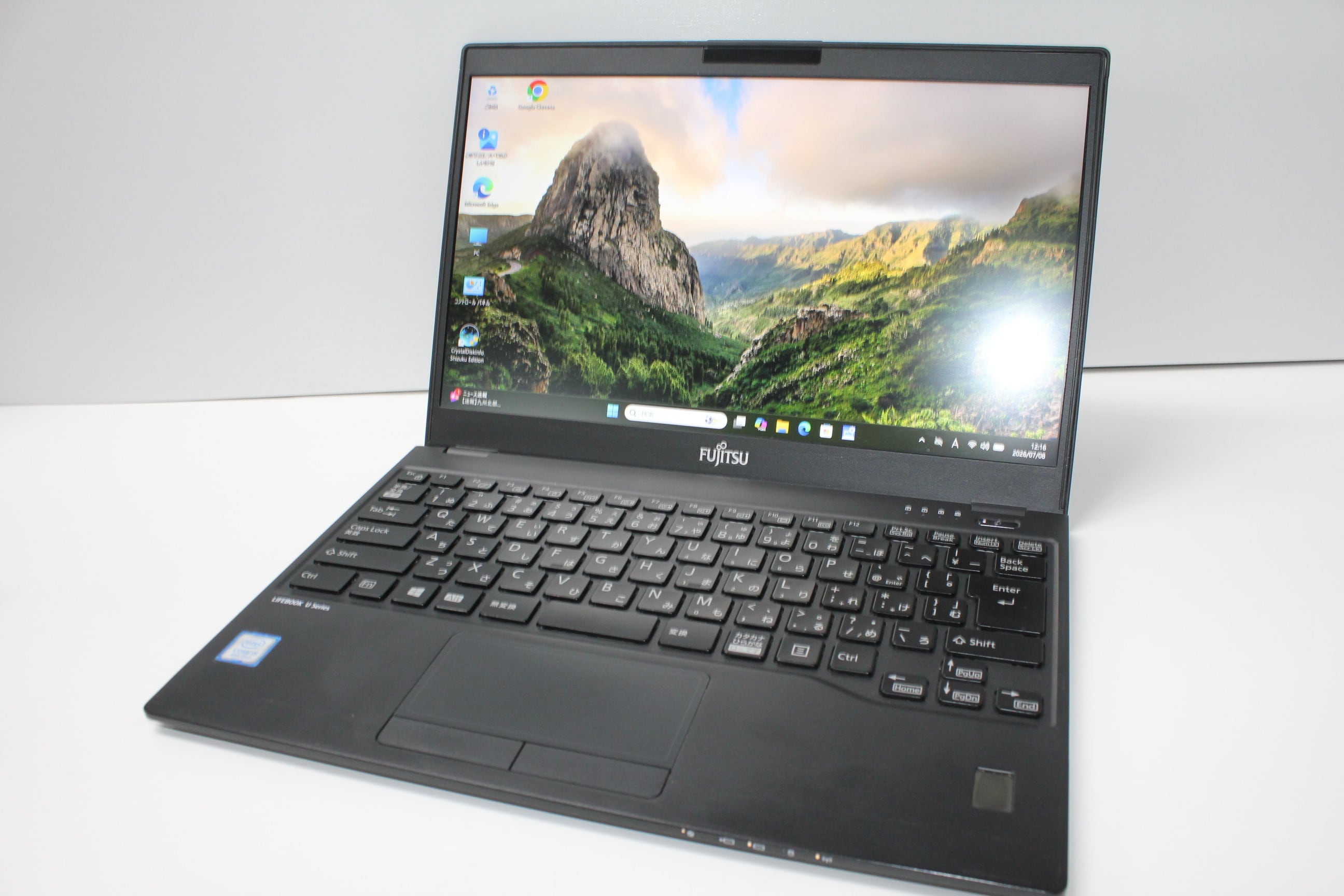 中古ノートPC】富士通〈LIFEBOOK U938/S〉第7世代Core i5/SSD128GB