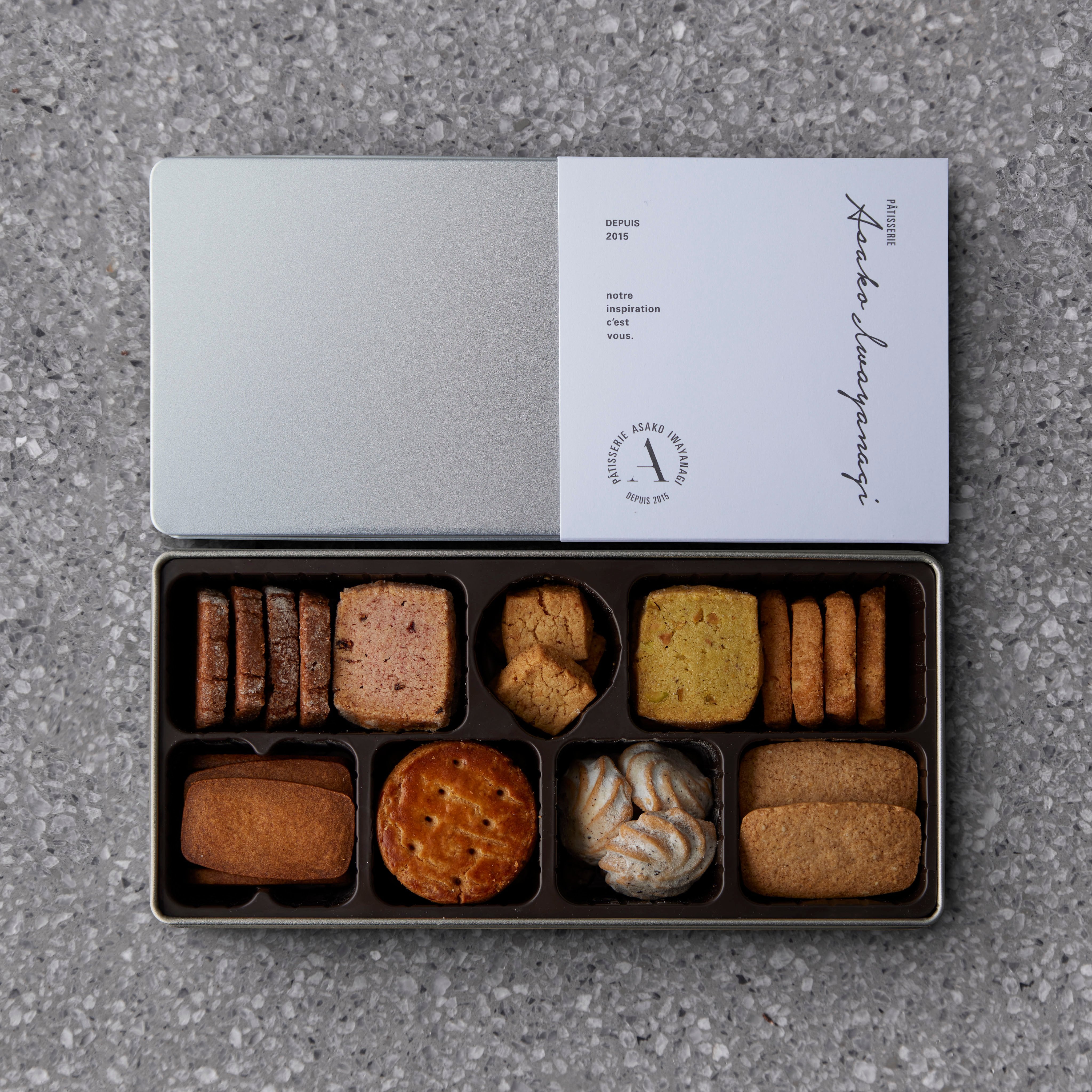 缶入りサブレ詰合せ | PÂTISSERIE ASAKO IWAYANAGI