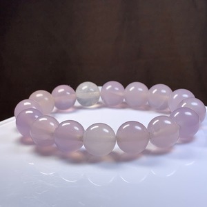 A49.ミルキーパープルフローライト・ブレスレット