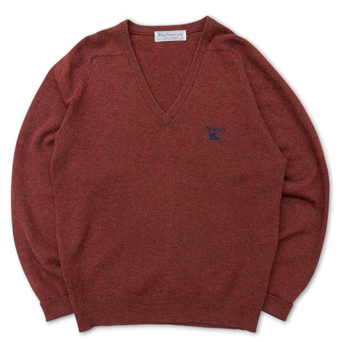 【BURBERRYS】90s Knit バーバリー　ニット　Vネック