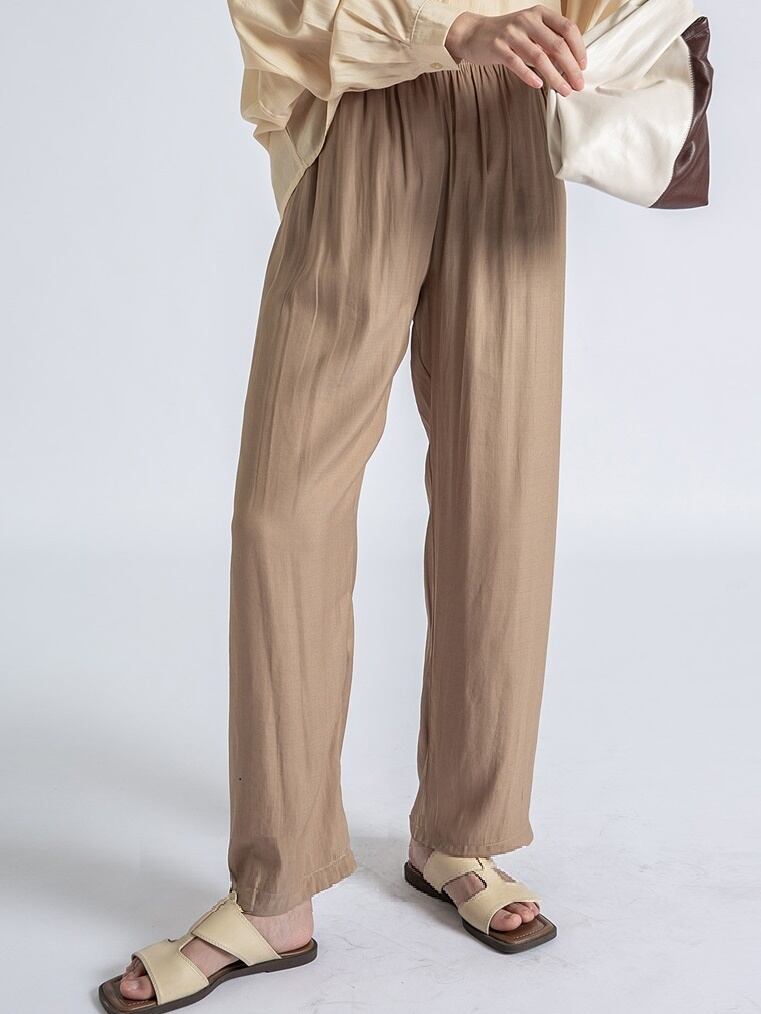 Loose high waist wide pants（ルーズハイウエストワイドパンツ）b-860