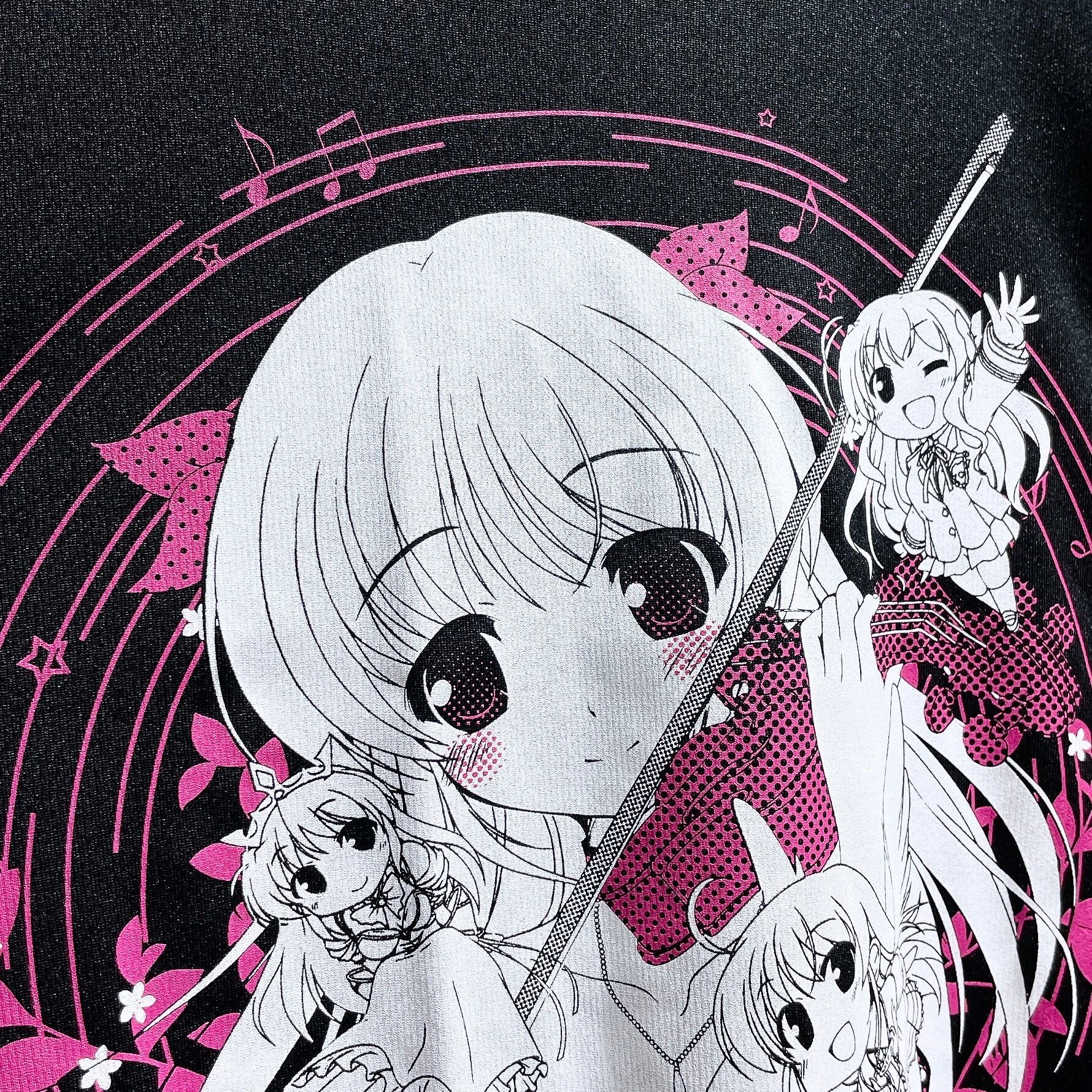 ” Travelling August ” character printed Black SS Tee (10th Anniversary)