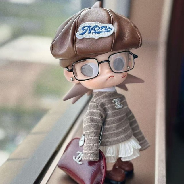 マラード色で大人かわいい！Zsiga 1/8 BJD ワンピースコーディネート 20cm 球体関節人形 マラードカラー エレガントでおしゃれなフルセット