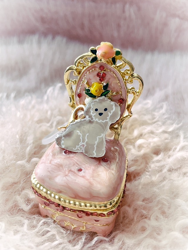 トイプードルのアンブレラマーカー（ベージュ）