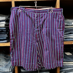 1960'S JANTZEN STRIPE SHORTS