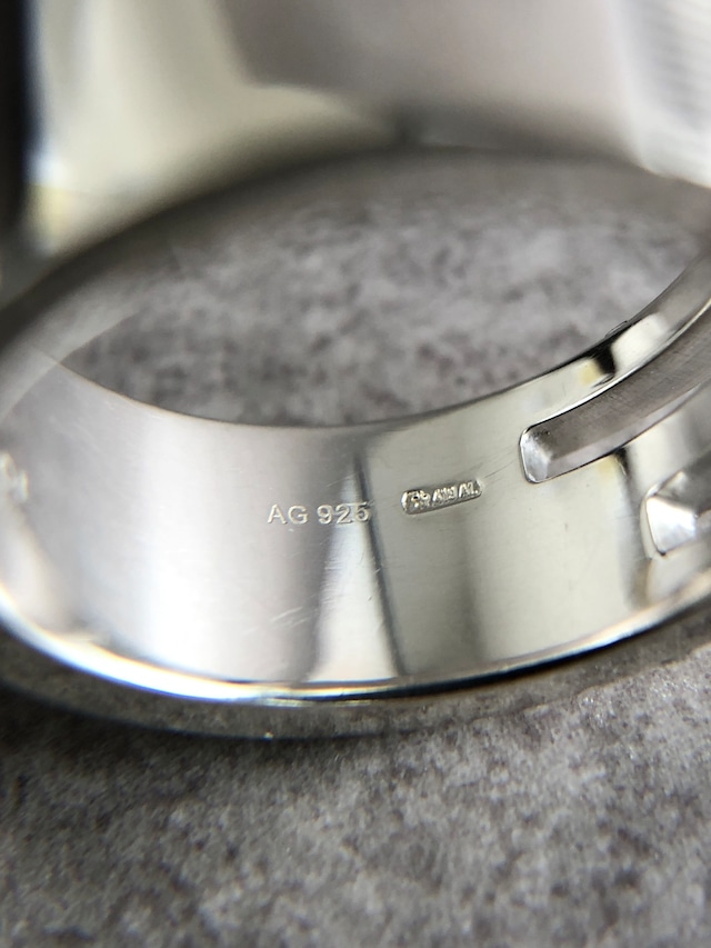 GUCCI グッチ 指輪 10号 シルバー G 925 リング vintage ヴィンテージ オールド z7vz4g