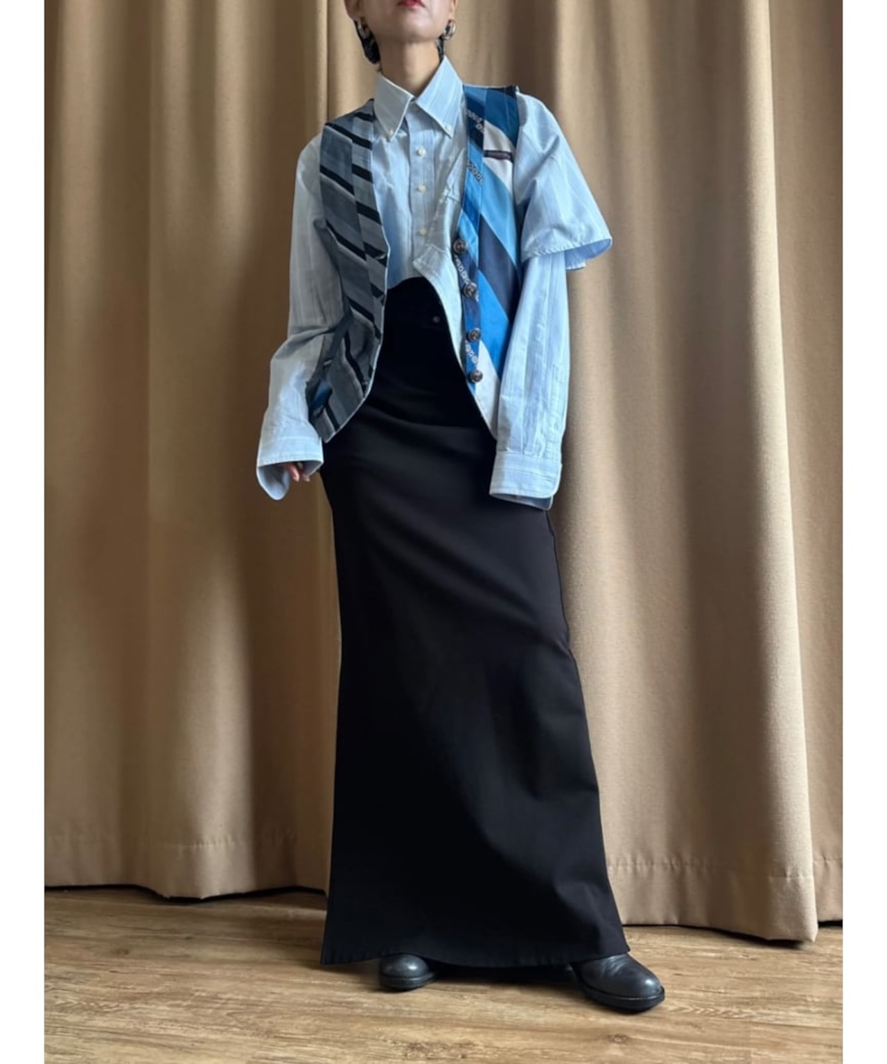 recommend style abstract blue set4816-25-7 【3点SET割引30%OFF】