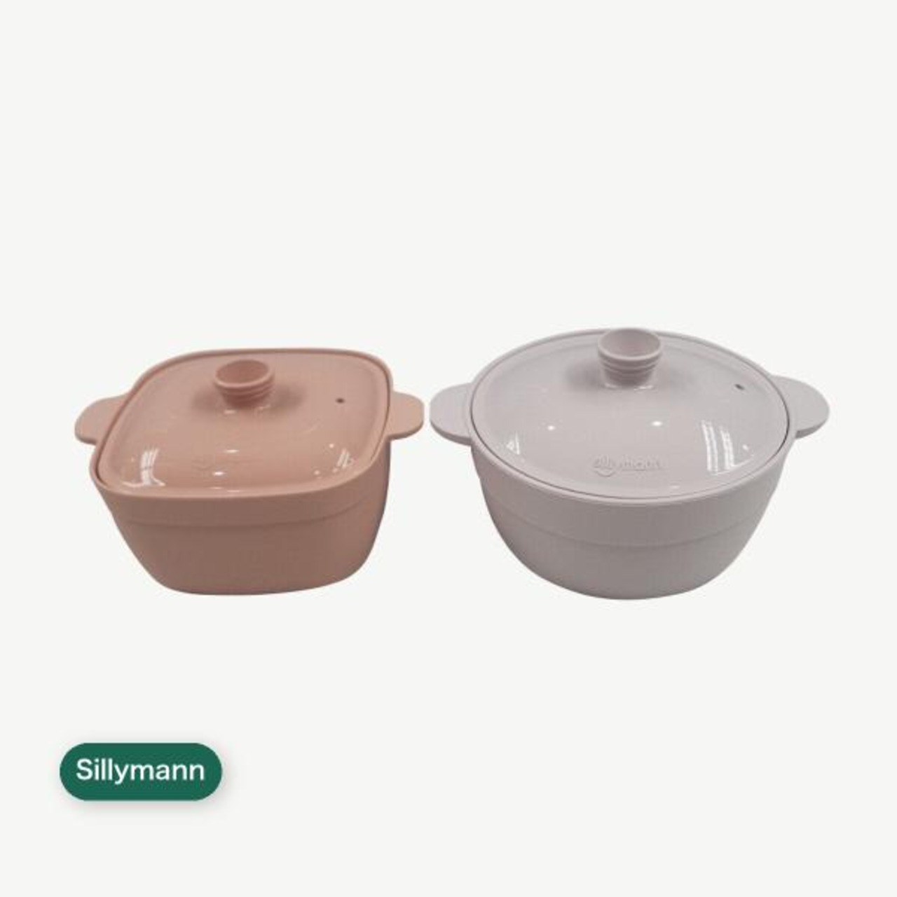 【2セット】シリーマン 蓋つきシリコンスチーマー 2個