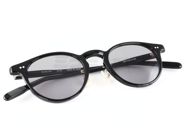 BOSTON CLUB サングラス HUDSON”R” Col.01 SUN ボストン 眼鏡 ボストンクラブ ハドソン 鯖江 日本製 正規品-4枚目