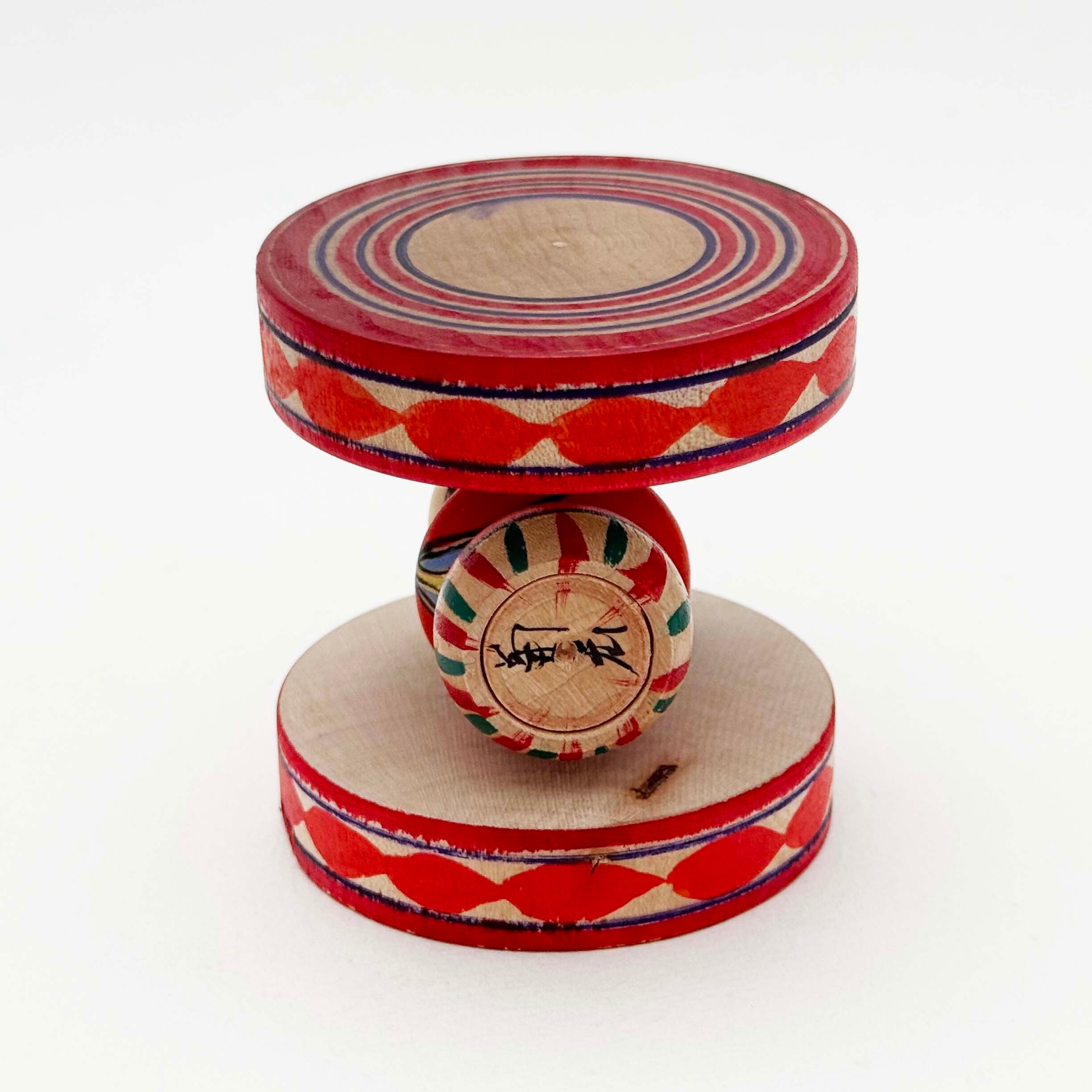 福助こけし福車（独立系 / 志田菊宏工人）