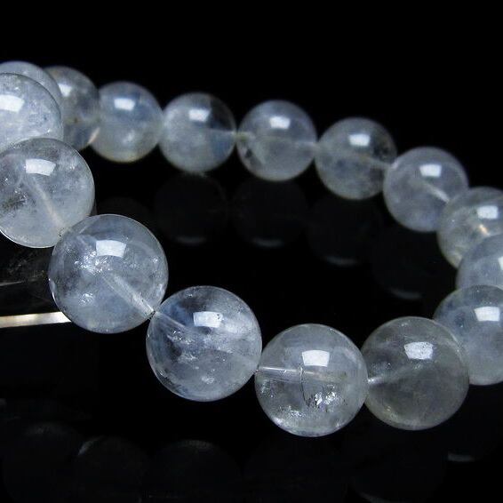 エンジェルラダークォーツ ブレスレット 13mm 一点物 メール便可 [M便 1/10] 111-30117