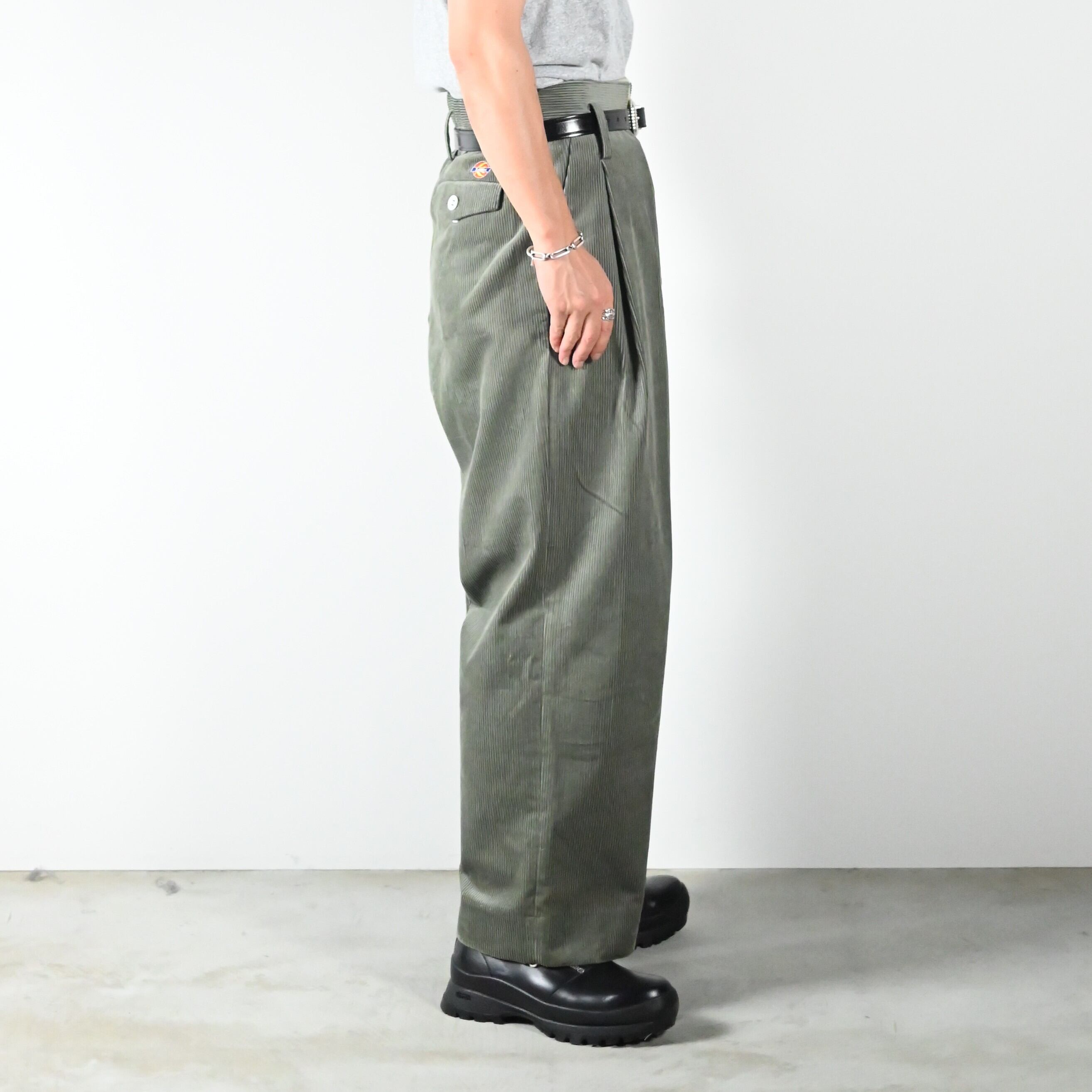 Leh / Wrap Wide Slacks | GANKO