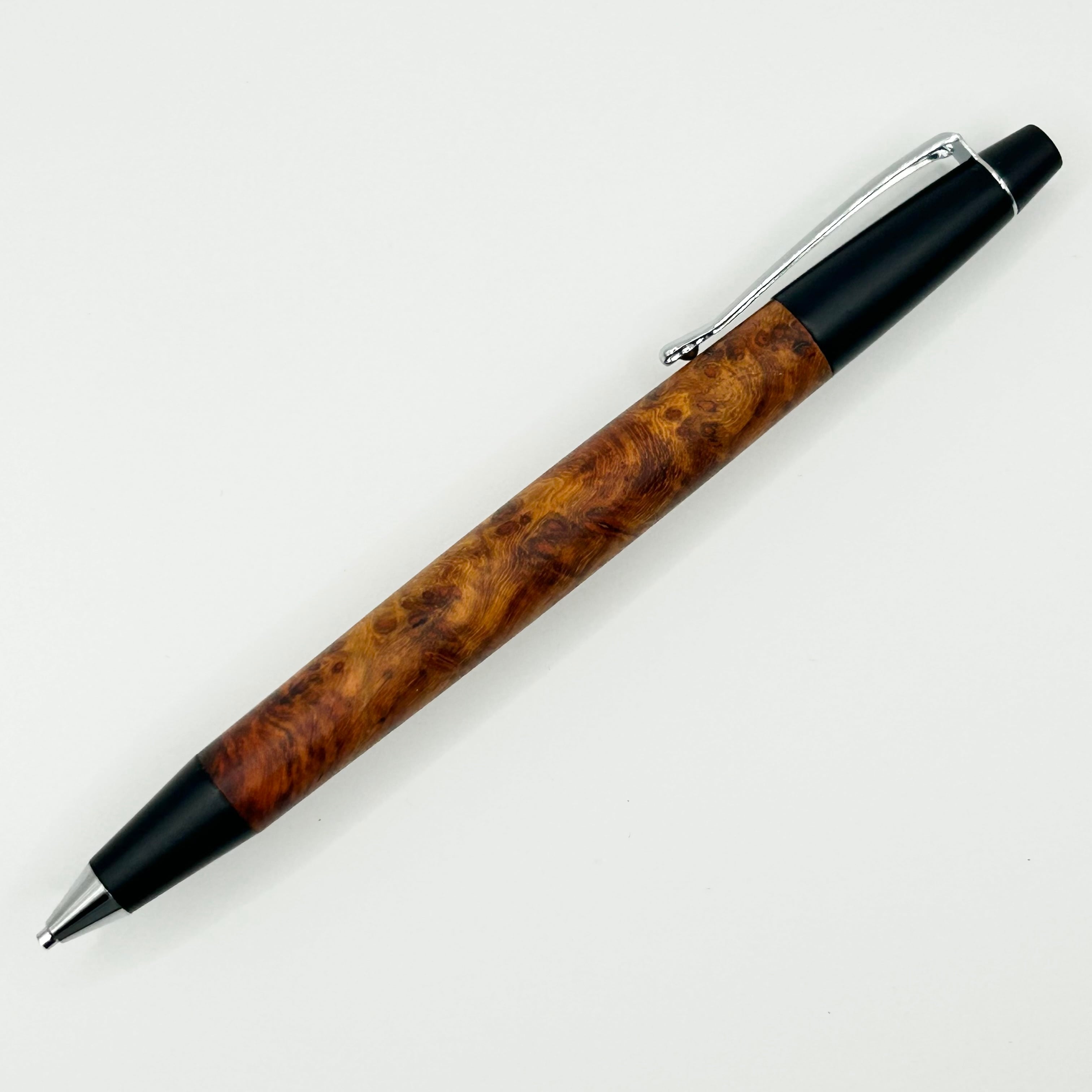 Woodpen craft ウッドペンクラフト　アンボイナバール シャーペン 4969f78adbcab0a933960181d23c1a