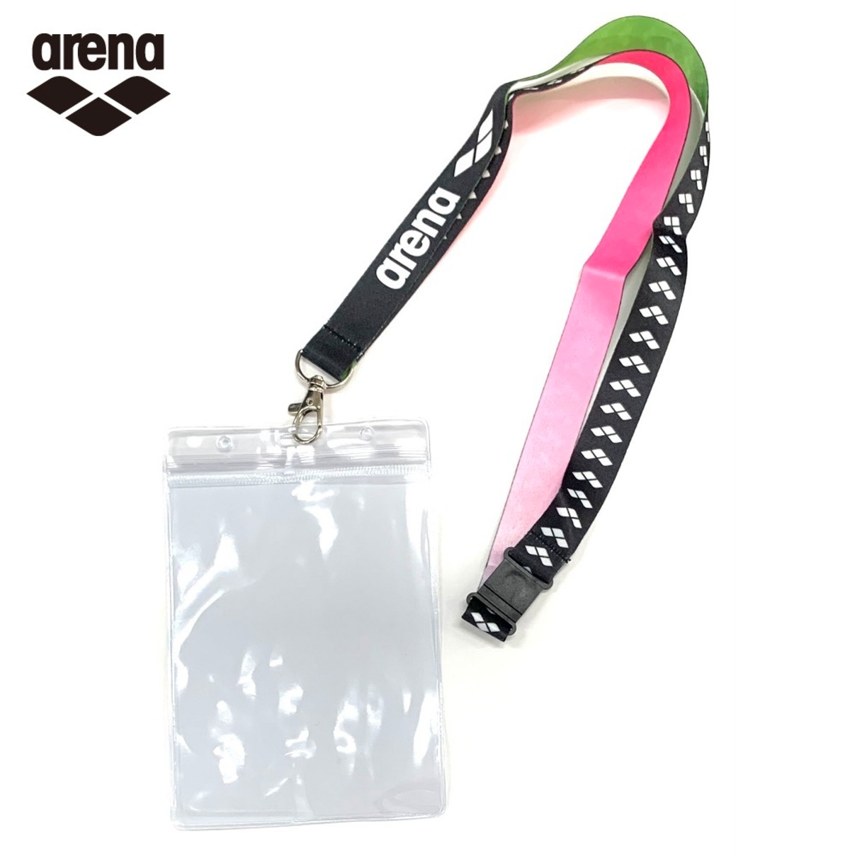 ARENA アリーナ IDカードホルダー&ネックストラップ IDケース 