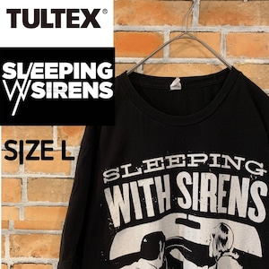 【TULTEX】 Sleeping with Sirens バンドTシャツ L アメリカ古着
